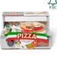 Top & Bake Wooden Pizza Counter Play Set (41 Pcs) - FSC Certified