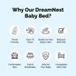 Baby Sleep Nest with Head Support