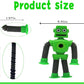 6PCS Telescopic Suction Cup Robot Toy,Pop Tubes,Toys for Kids,Toddler Travel Toys,Toddler Sensory Toys,Figette Toys,Fidget Toys for Kids,Treasure Box Prizes,Small Toys for Kids Prizes