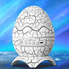 Dinoglow Egg Projector, Dinoglow 4 in 1 Northern Lights Projector, Night Lights, Dinosaur Egg Aurora Star Projector Night Light (White)