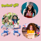 6PCS Telescopic Suction Cup Robot Toy,Pop Tubes,Toys for Kids,Toddler Travel Toys,Toddler Sensory Toys,Figette Toys,Fidget Toys for Kids,Treasure Box Prizes,Small Toys for Kids Prizes